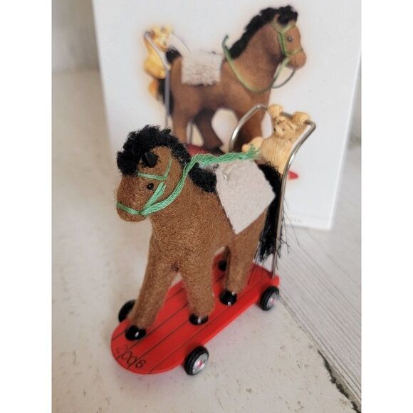 Hallmark 2006 a pony for Christmas ornament Xmas - Picture 2 of 5